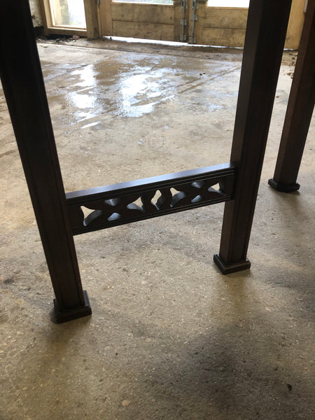 Antique Oak Flip Top Table - GHC