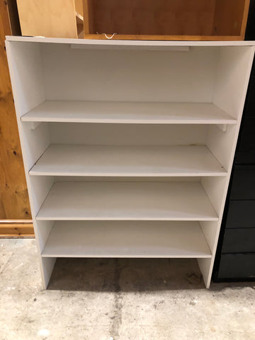 White Bookshelf