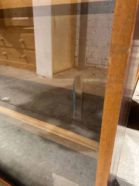 Teak Extra Wide Low Display Bookcase