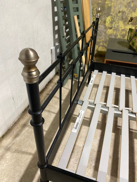 REF - Black Metal IKEA EU Double Bedframe