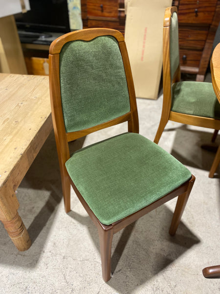 GHC - Nathan Mid Century Teak Extending Dining Table & 4 Chairs
