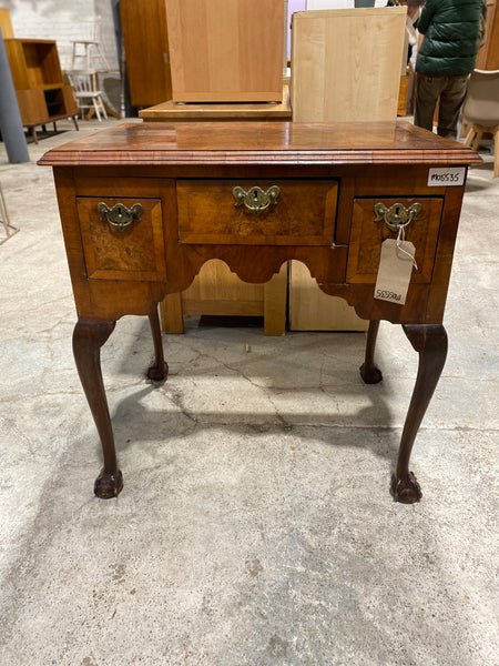 Antique Burr Walnut Low Boy
