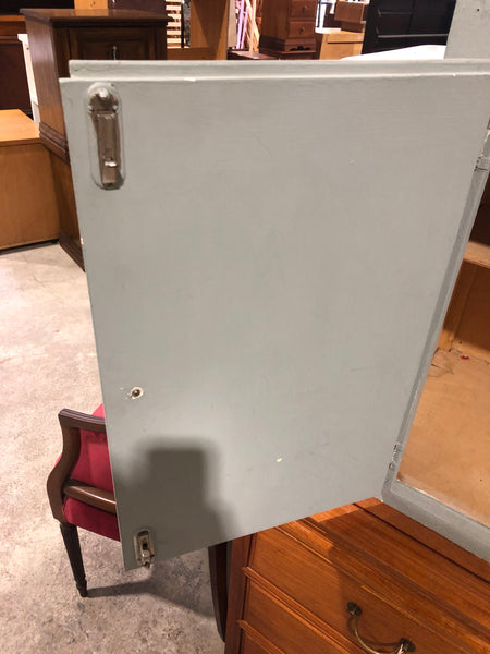 Blue Painted Cupboard