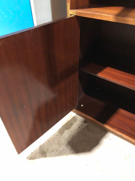 Vintage Display Cabinet with Cupboard