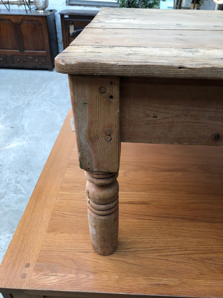 Rustic Pine Coffee Table