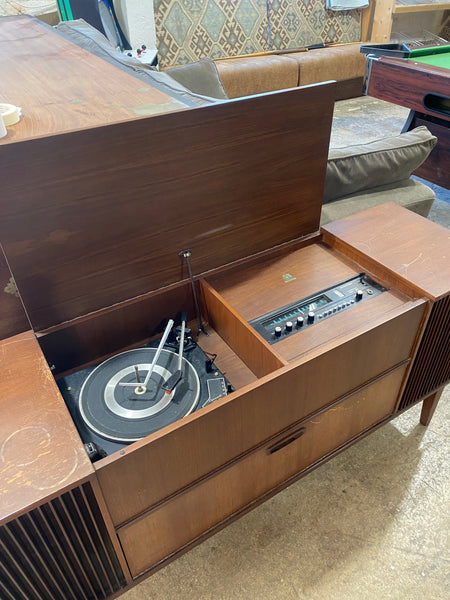 Mid Century Radiography Sideboard with cassette & turntable