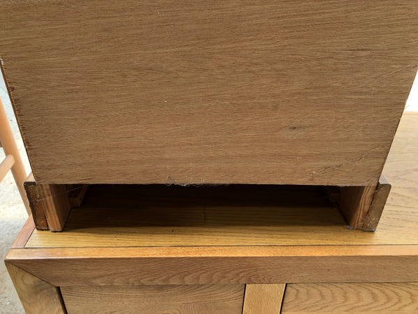 Pine Glass Fronted Cabinet
