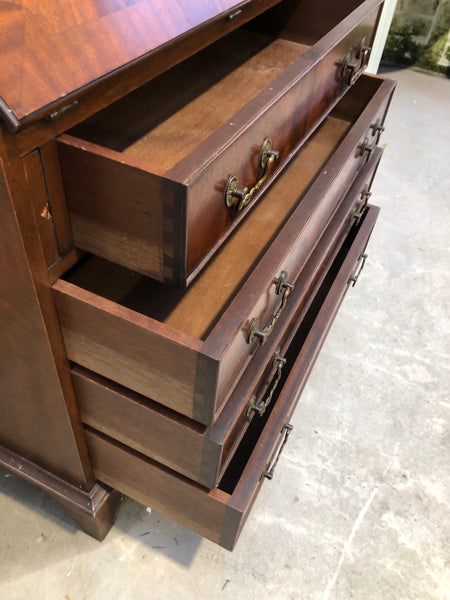Vintage 4 Drawer Bureau