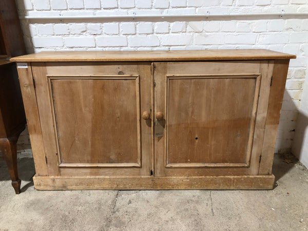 Rustic Pitch Pine Sideboard