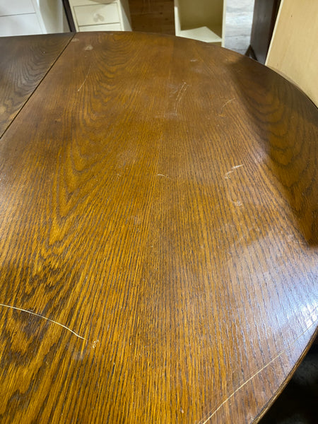 GHC - Ext. Old Charm Style Oak Pedestal Dining Table