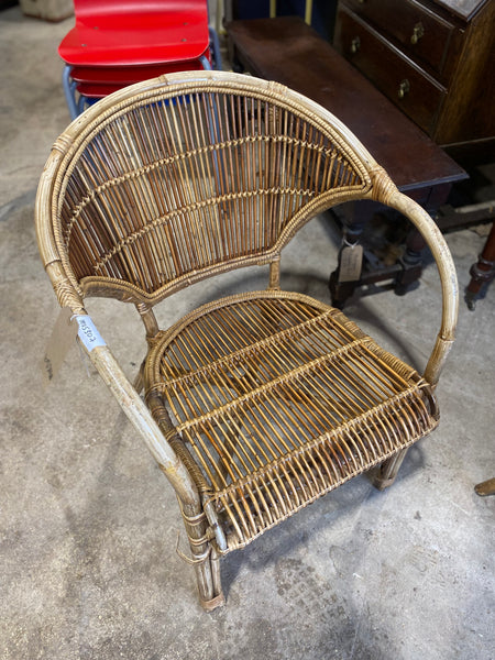 Rattan Set Coffee Table & 2 Chairs