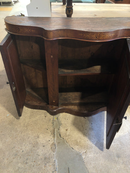 Antique Mirrored Credenza