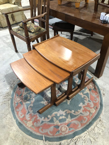 Mid Century Teak Nest of Tables