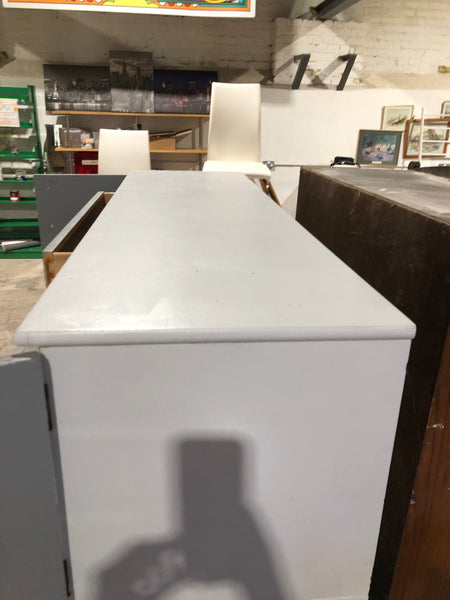 Grey Wooden Sideboard