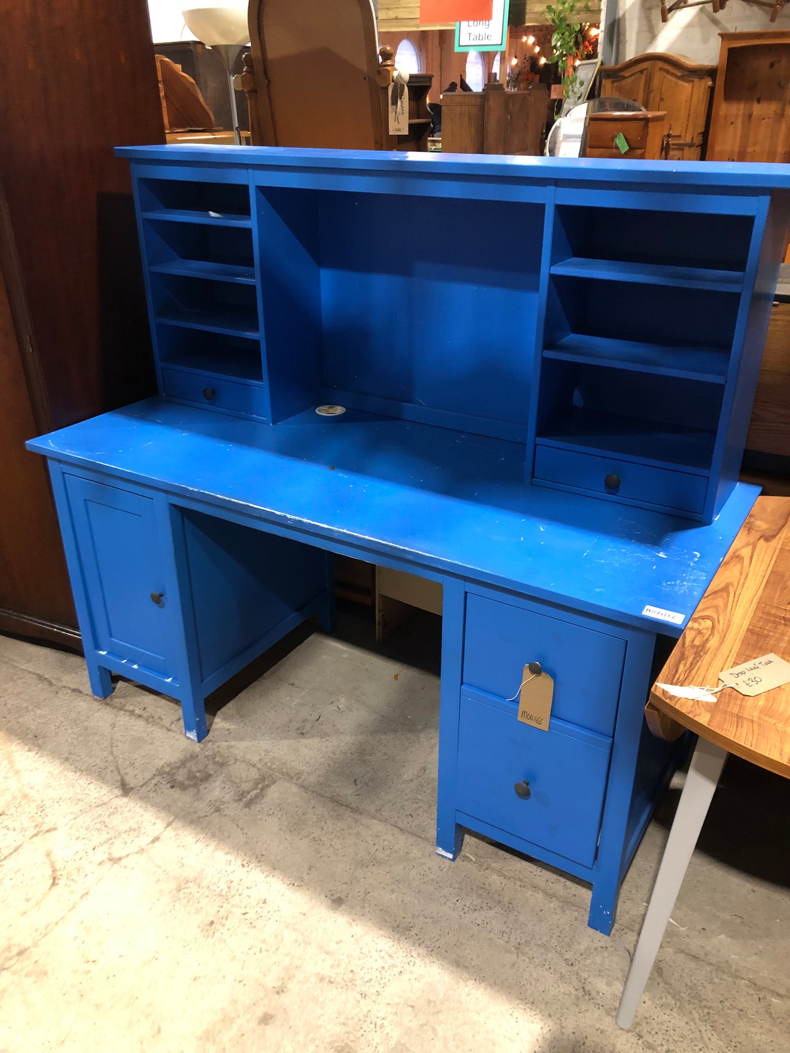 Blue Desk