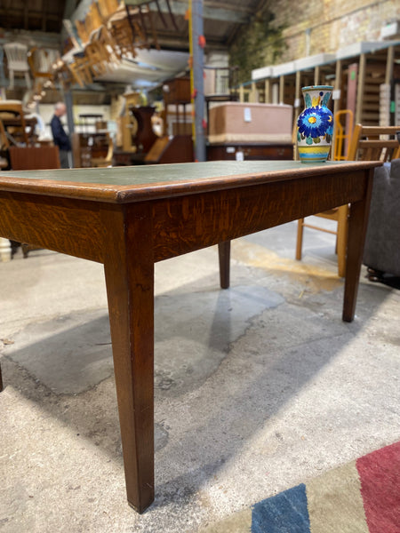 1930’s 3 Drawer Oak Desk Government Issue