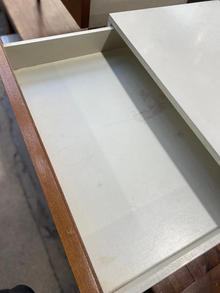 Interlubke Pair of Mid Century Teak Bedside Tables