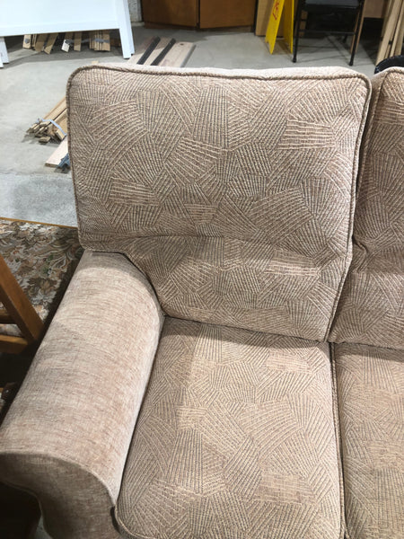 Pink/Beige 3 Seater Sofa