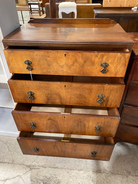 Antique Walnut Chest of Drawers