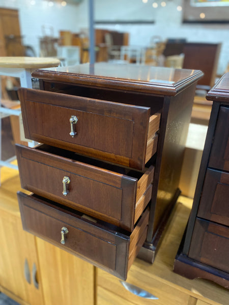 Pair of Stag Bedside Tables