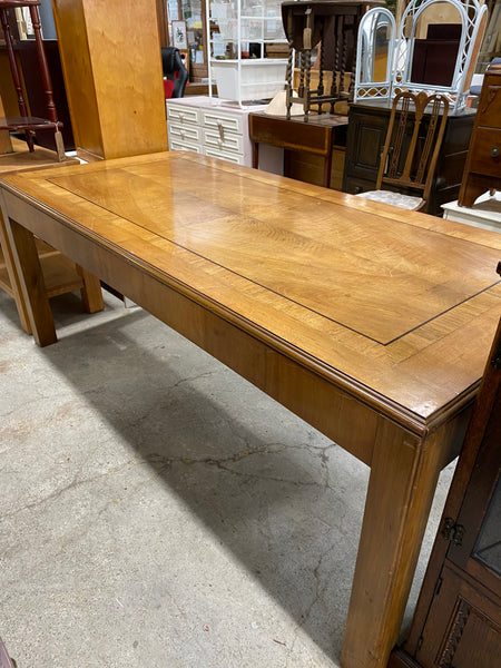 Large Vintage Edwardian Art Deco Dining Table