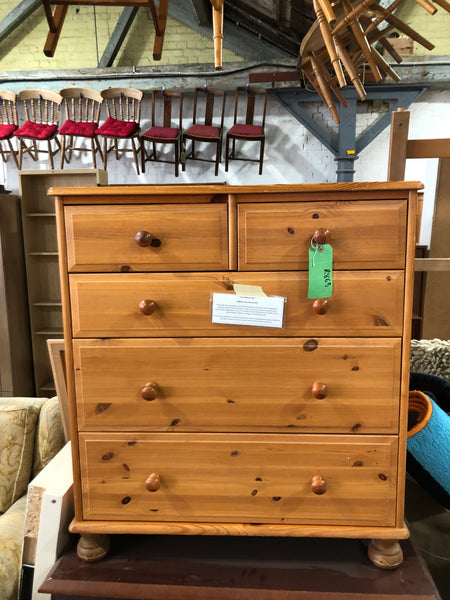 Pine Chest of Drawers - REF - GHC