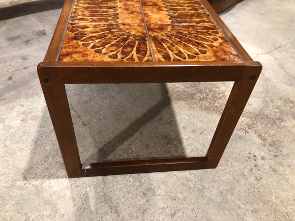 Englender Mid Century Tiled Teak Coffee Table