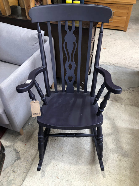 Purple Rocking Chair