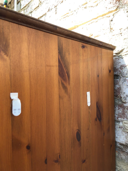 GHC - Pine Triple Wardrobe