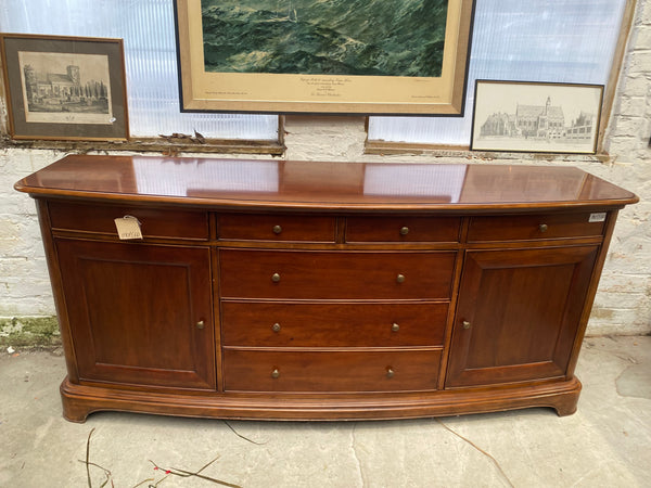 Large Bow Fronted Sideboard