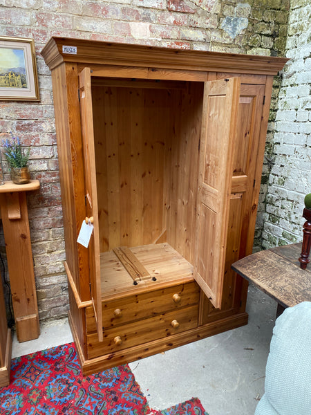 Pine Triple Wardrobe