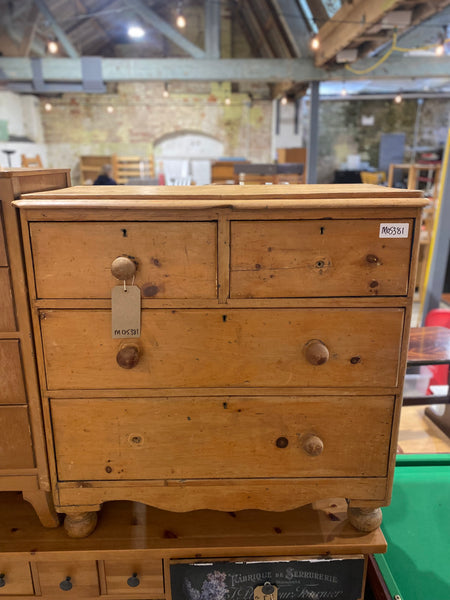 GHC - Rustic Pine Two over Two Chest of Drawers