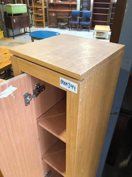 Tall Slim Veneer Storage Cupboard
