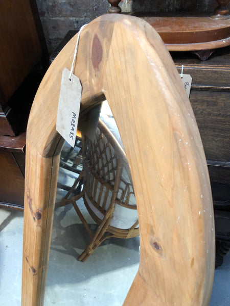 Rustic Pine Standing Mirror