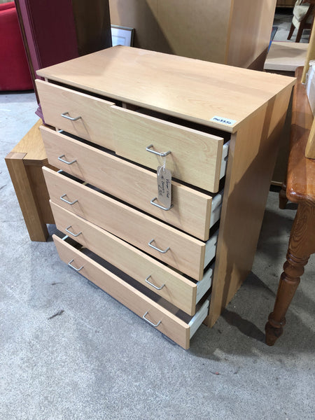 Veneer Chest of Drawers