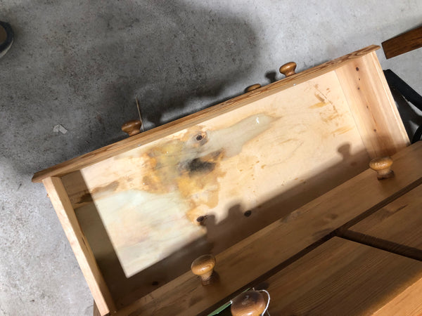 Small Pine Chest of Drawers - REF