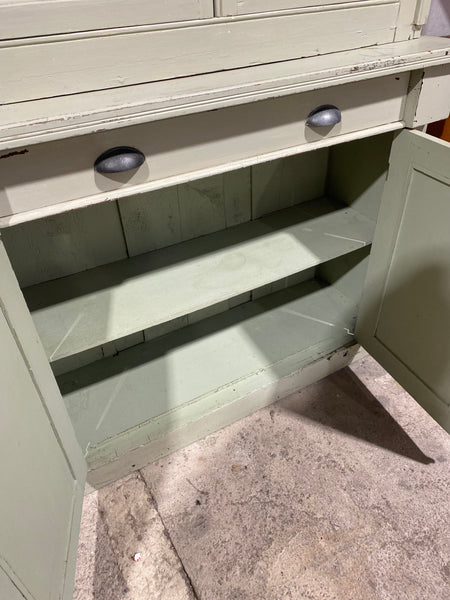 Rustic Pine Painted Dresser with Glazed Top