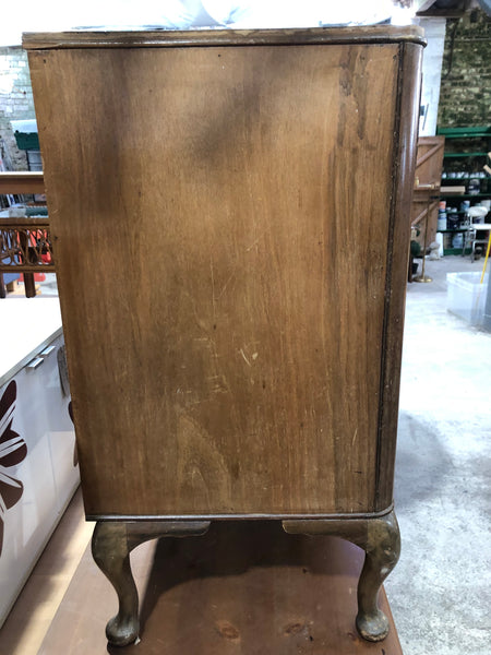 Pair of Art Deco Burr Walnut Bedside Tables