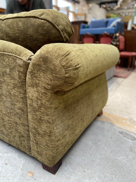 Pear Green Studded Detail Sofa
