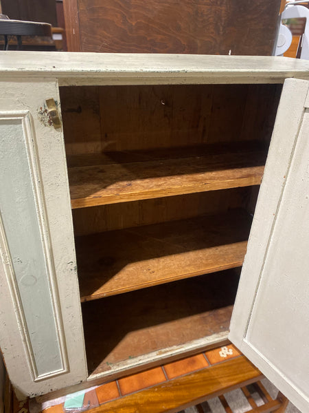 GHC - Rustic Painted Wall Cupboard