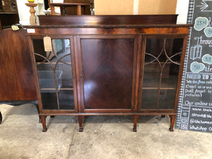 Antique Mahogany Display Cabinet