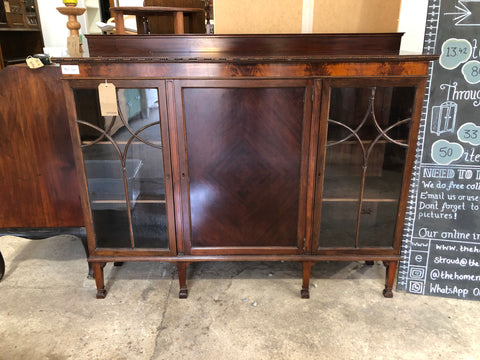 Antique Mahogany Display Cabinet