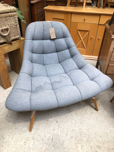 HRC - Grey Bedroom Chair