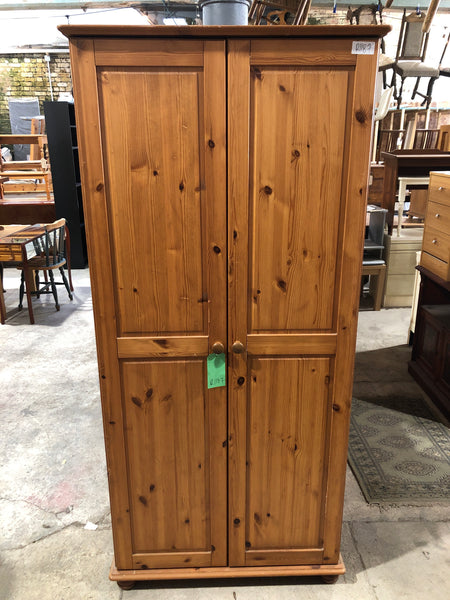 REF - Pine Double Wardrobe