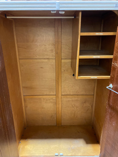 Vintage Painted Lebus Wardrobe