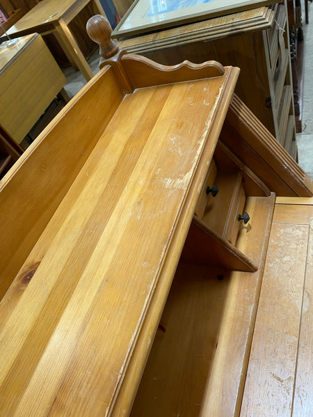 Pine Secretary Desk