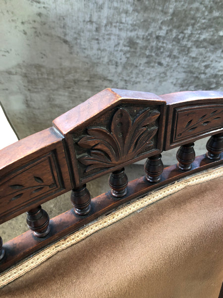 Antique Fireside Salon Chair