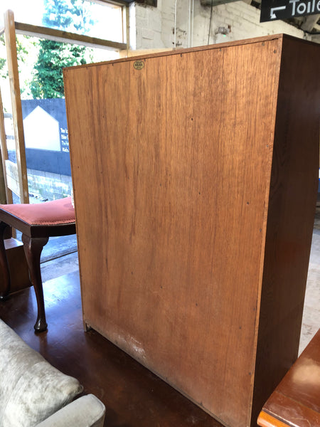 Vintage Bureau Display Bookcase