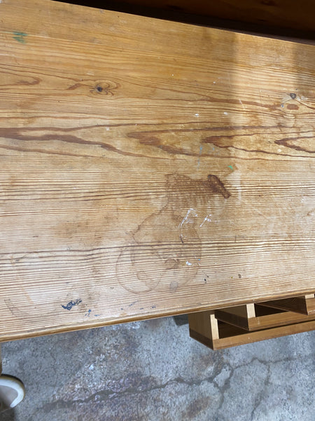 Pine Desk with drawers