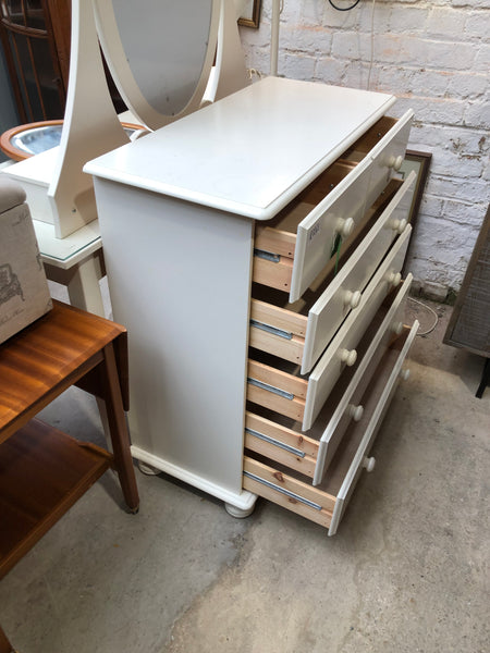 REF - White Chest of Drawers